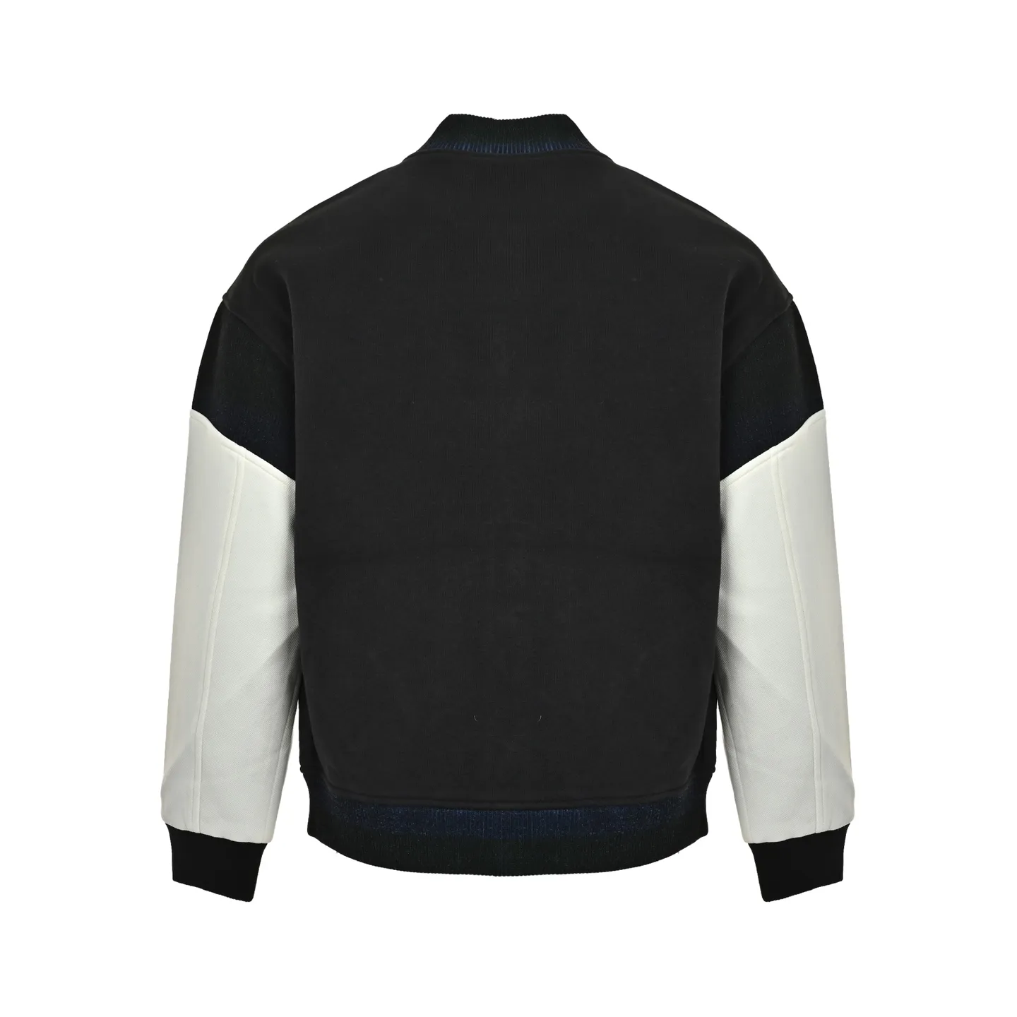 Louis Vuitton/Louis Vuitton letter embroidered patchwork baseball jacket